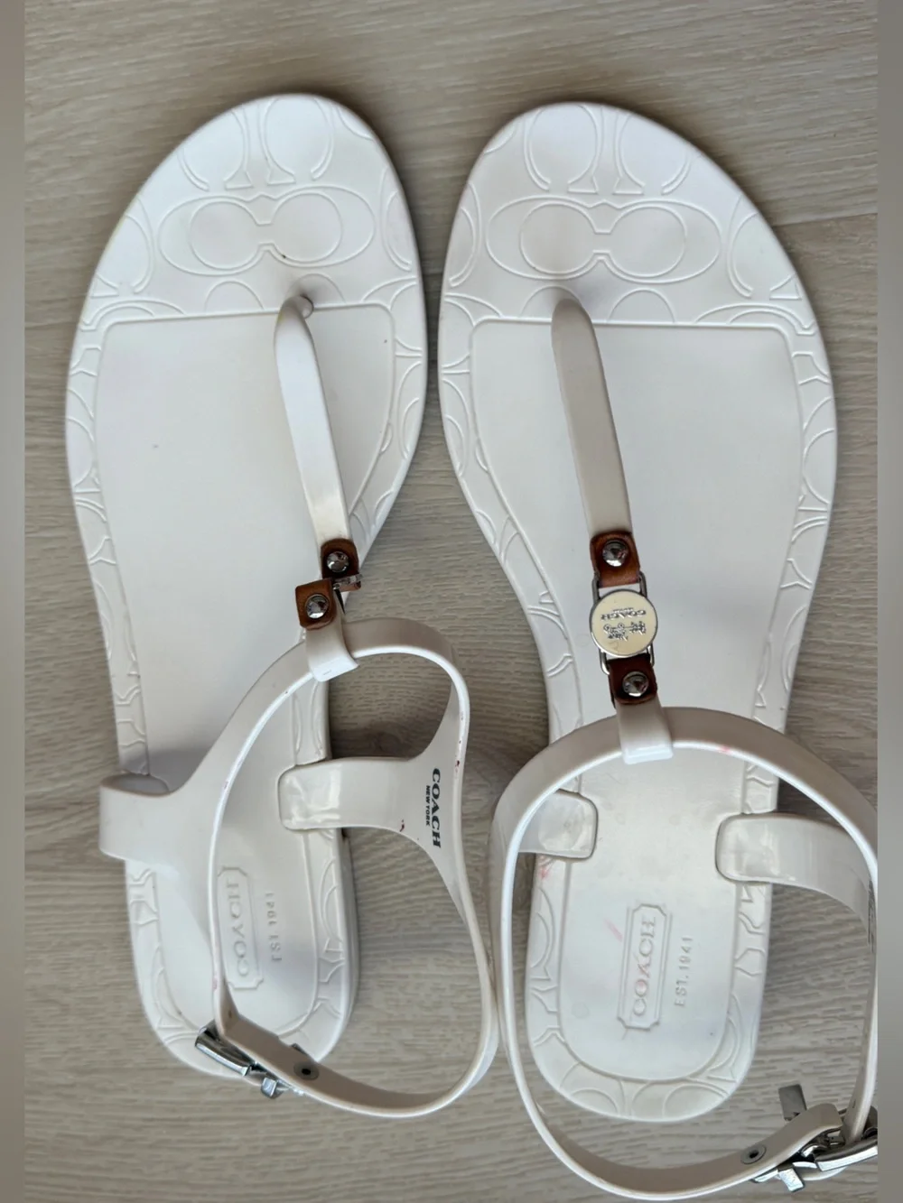 Coach Sandals / Flip-flops size 9
